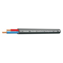 PROEL STAGE HPC610BKR300 SPEAKER cables elastyczny kabel głośnikowy z 2 skręconymi przewodami do głośników pasywnych